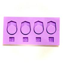 R386 Molde de silicone kit anéis médio resina decorar R386 Molde de silicone kit anéis médio resina decorar