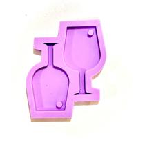 R391 Molde de silicone taça resina decorar