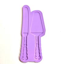 R392 Molde de silicone espatúla bolo e faca resina decorar