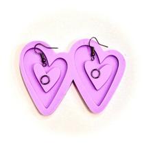 R393 Molde de silicone brincos + acessórios resina decorar