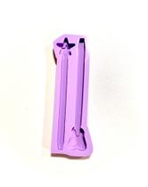 R404 Molde de silicone caneta estrela e dente resina decoração