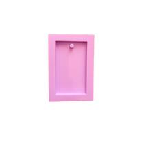 R45 Molde de silicone foto 3x4 resina