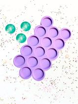 R476 molde de silicone círculos 3cm 15cavidades resina