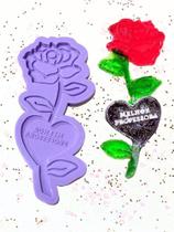 R504 molde de silicone marca página melhor professora resina decorar
