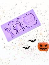 R507 molde de silicone abóbora halloween resina decorar