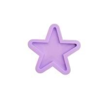 R59 molde de silicone resina chaveiro estrela