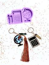 R615 molde de silicone escolar diversos chaveiro resina decorar R615 molde de silicone escolar diversos chaveiro resina decorar