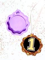 R618 molde de silicone medalha simples resina decorar R618 molde de silicone medalha simples resina decorar