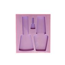 R62 Molde de silicone 2 esmaltes resina R62 Molde de silicone 2 esmaltes resina