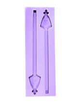R688 Molde de silicone caneta Nossa Senhora resina decorar R688 Molde de silicone caneta Nossa Senhora resina decorar