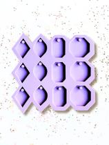 R704 Molde de silicone Pingentes Diversos resina decorar