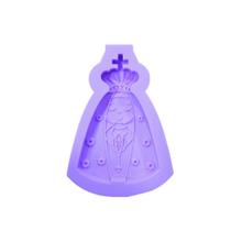 R95 Molde de silicone nossa senhora resina confeitaria