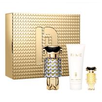 Rabanne Fame Coffret - Perfume Feminino EDP + Creme corporal Perfumed + Mini Fame Eau de Parfum