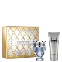 Rabanne Invictus Eau De Toilette Kit Perfume Masculino 50ml + Shower Gel 100ml