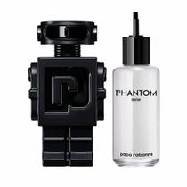 Rabanne Phantom Kit - Refil + Perfume Masculino EDP Rabanne Phantom Kit - Refil + Perfume Masculino EDP