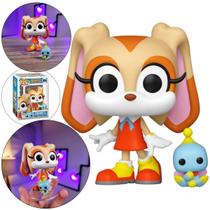 Rabbit Chao Boneco Funko Pop Colecionável The Hedgehog Sonic