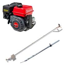 Rabeta 1,7m Motor Gasolina 7cv Partida Elétrica 212cc Branco Rabeta 1,7m Motor Gasolina 7cv Partida Elétrica 212cc Branco