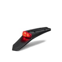 Rabeta Com Led Universal Lente Vermelho Motocross - Amx