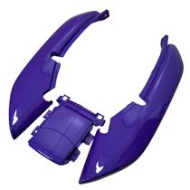 Rabeta Completa Cg 125 Titan 125 1998 A 1999 Roxo 3 Peças