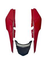 Rabeta Fan Cg 160 Kit Completo Cor:Vermelho