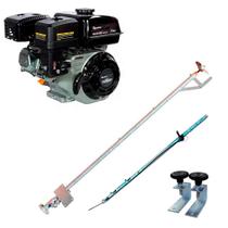 Rabeta Horizontal Luxo 1,7 m Cinza com Motor Gasolina 6,5cv 196 cc Eixo 3/4" TE65N-XP Toyama Rabeta Horizontal Luxo 1,7 m Cinza com Motor Gasolina 6,5cv 196 cc Eixo 3/4" TE65N-XP Toyama