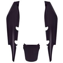 Rabeta Kit 3 Peças Moto Honda Fan 125 2009 À 2011 Cromo Forte