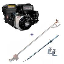 Rabeta Luxo 2,2m para Barco com Motor 7 hp Part. Elétrica Toyama TE70EK-XP 004-033 Rabeta Luxo 2,2m para Barco com Motor 7 hp Part. Elétrica Toyama TE70EK-XP 004-033