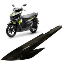 Rabeta tampa lateral esquerda traseira preta original yamaha neo 125 2023 2024 2025