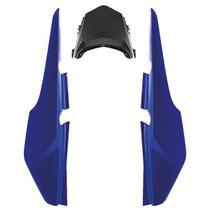 Rabeta Traseira Azul Central E Preto Fosco Para Fan 150 ESDI 2014 Kit 3 Peças Rabeta Traseira Azul Central E Preto Fosco Para Fan 150 ESDI 2014 Kit 3 Peças