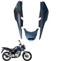 Rabeta Tubarão Traseira 3 partes Modelo e Cor Fan 160 2022 / 2024 / Lado Direito/ Esquerdo / Central