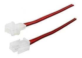 Rabicho com Conector 2 Vias Macho/fêmea - Fase Rabicho com Conector 2 Vias Macho/fêmea - Fase