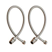 Rabicho Engate Mangueira Flexivel Par Pia Grande Torneira 80cm Misturador Agua Fria Quente Monocomando Banheiro Cozinha