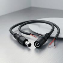 Rabicho P4 Macho Fêmea Chicote Conector Energia Led Cftv Segurança Eletrônica Fio Reforçado Rabicho P4 Macho Fêmea Chicote Conector Energia Led Cftv Segurança Eletrônica Fio Reforçado
