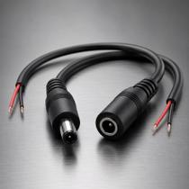 Rabicho P4 Macho Fêmea Conector Plug Dc Para Fonte Cftv Segurança Eletrônica Chicote Elétrico Rabicho P4 Macho Fêmea Conector Plug Dc Para Fonte Cftv Segurança Eletrônica Chicote Elétrico