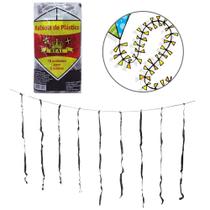 Rabiola de plastico 5m com 10 pecas na solapa - REAL SEDA Rabiola de plastico 5m com 10 pecas na solapa - REAL SEDA