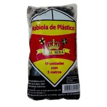 Rabiola Plástica Para Pipa Real Seda - Pacote Com 50 Unidades De 5m