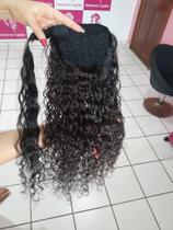 Rabo De Cavalo Cabelo Humano Cacheado 65cm 150g Rabo De Cavalo Cabelo Humano Cacheado 65cm 150g