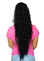 Rabo De Cavalo Cacheado 70Cm Fibra Bio Orgânica Castanho 4 Rabo De Cavalo Cacheado 70Cm Fibra Bio Orgânica Castanho 4