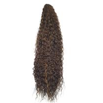 Rabo De Cavalo Cacheado Bio Vegetal 80cm Igual ao Humano