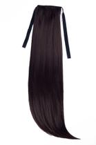 Rabo De Cavalo Com Fita Liso Castanho Claro 4 Fibra Futura Rabo De Cavalo Com Fita Liso Castanho Claro 4 Fibra Futura