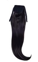 Rabo De Cavalo Com Fita Ondulado Castanho Escuro 2 Fibra. Rabo De Cavalo Com Fita Ondulado Castanho Escuro 2 Fibra.