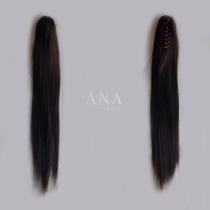 Rabo de cavalo com piranha liso