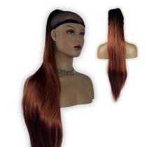 Rabo de Cavalo Liso Comprido Beatrice 75cm 180g Bio Fibra