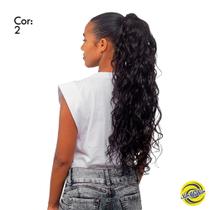 Rabo de Cavalo Ondulado Bio Vegetal Fibra Futura 70 cm 177 gramas Jamille Ser Mulher