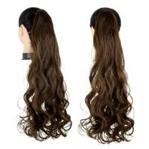 Rabo De Cavalo Ondulado Orgânico 60cm Rede Ajustável Idêntico ao Humano