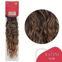 Rabo de Cavalo Ser Mulher Cacheado 70 cm Modelo Maiane 140 Gramas Cabelo Bio Vegetal Fibra Futura Loose Wave 140 Gramas