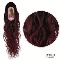 Rabo de Cavalo Ser Mulher Modelo Jamille Ondulado Bio Vegetal Fibra Futura 70 cm 177 gramas Regulável Ocean Wave