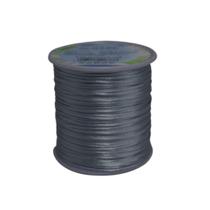 Rabo de rato acetinado 2mm cor 101 chumbo peça c/ 45 metros Rabo de rato acetinado 2mm cor 101 chumbo peça c/ 45 metros