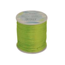 Rabo de rato acetinado 2mm cor 166 verde pistache peça c/ 45 metros