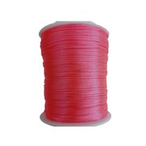 Rabo de rato acetinado 2mm cor 264 rosa fluor peça c/ 45 metros